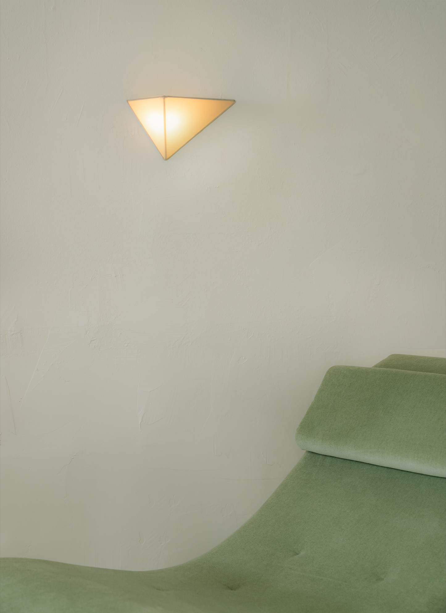 Parchment Triangle Sconce - Expedited